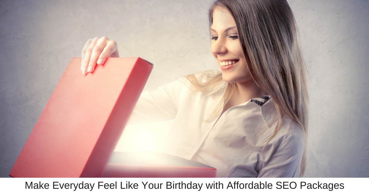 Make Everyday Feel Like Your Birthday with Affordable SEO Packages