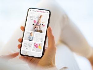 Mobile phones are used by of internet users to make online purchases