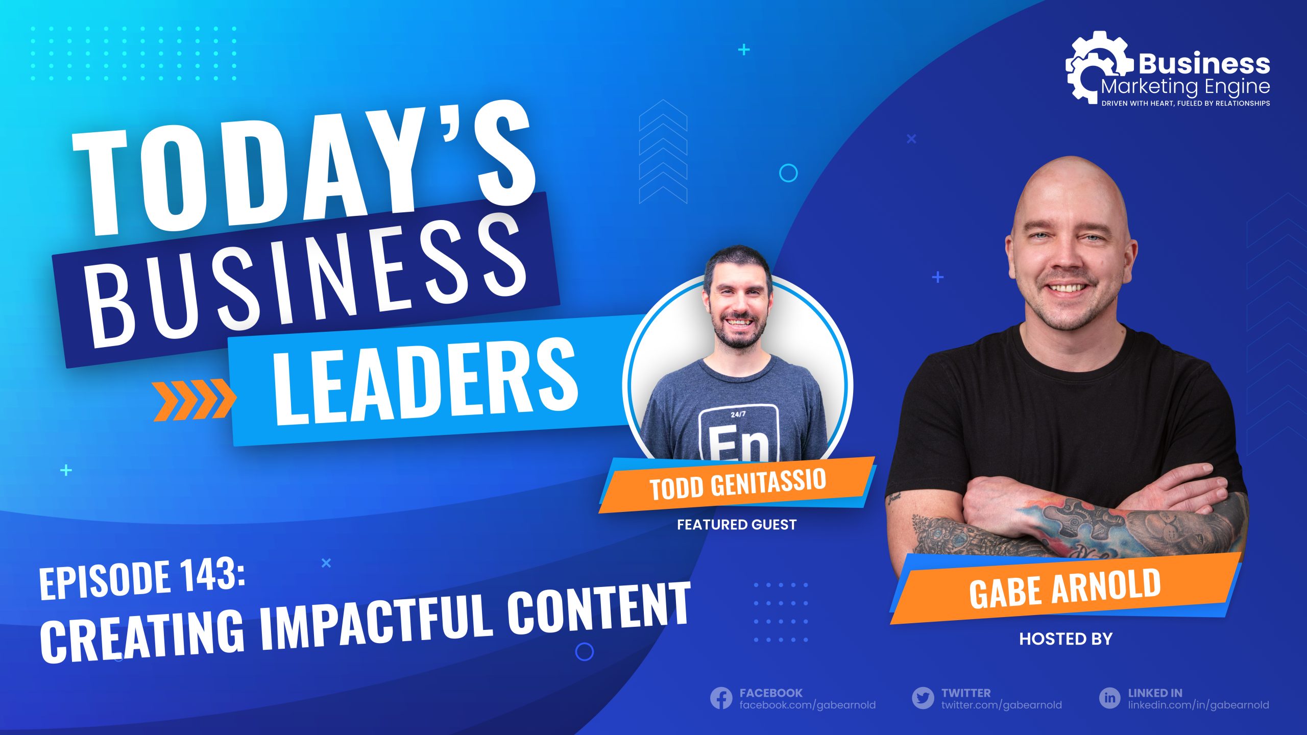 TBL Episode 143 - Todd Genitassio