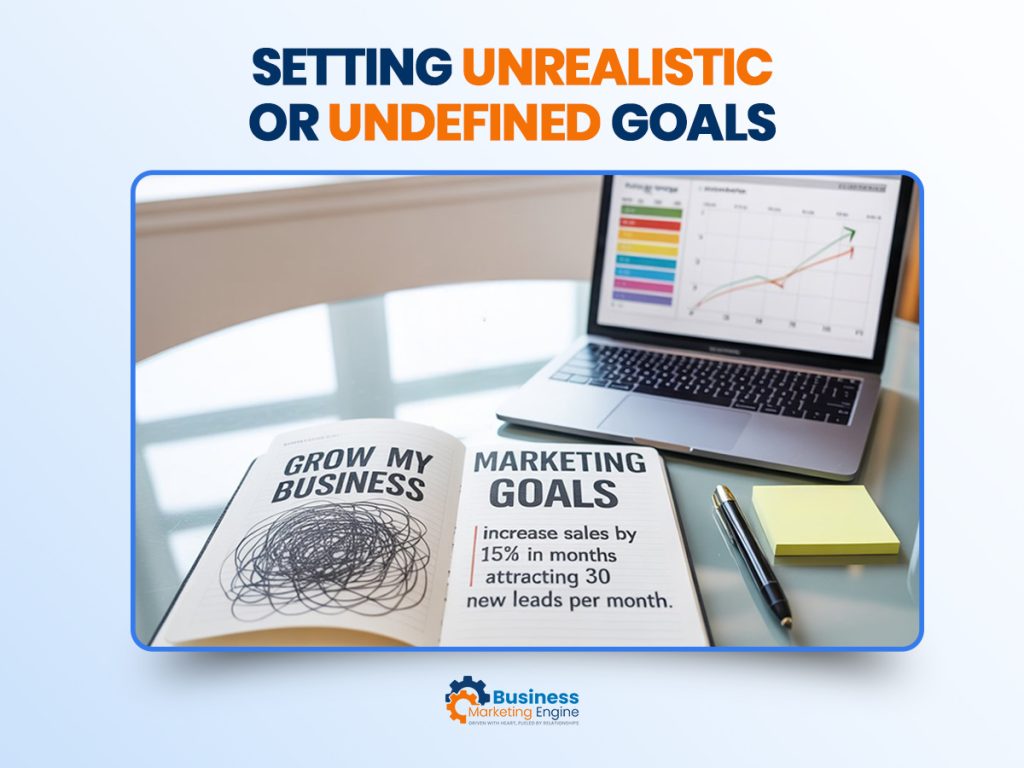 Mistake #2 – Setting Unrealistic or Undefined Goals