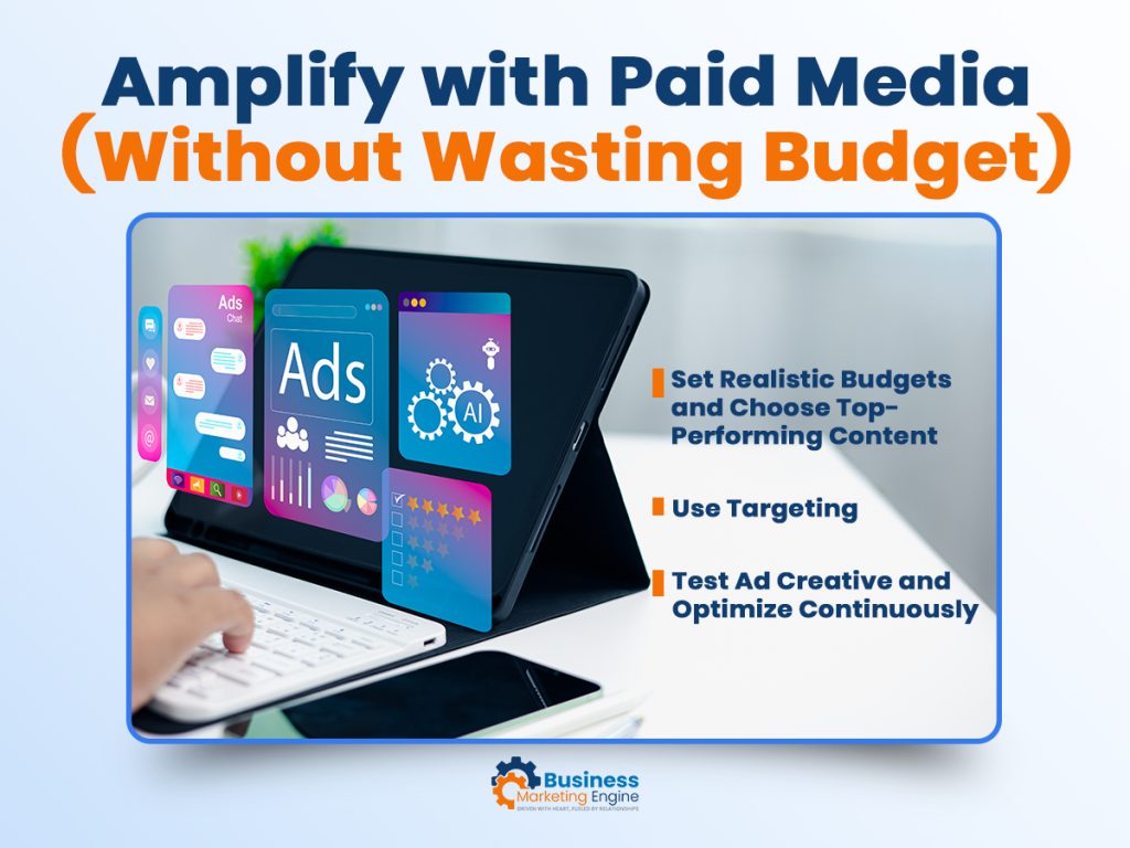 Amplify with Paid Media (Without Wasting Budget)